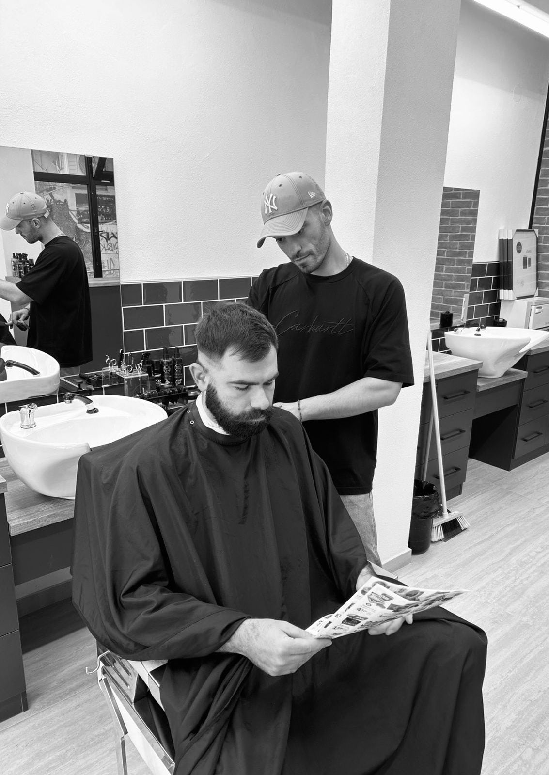 Κούρεμα σε εξέλιξη στο ELITE CHOP SHOP